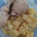 Cooksnap από paraskevi manola στη συνταγή Κοτόπουλο με λουκάνικα και πατάτες λεμονάτο