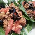 GloLuvs2Cook's cooksnap of when they made Turkey Romaine lettuce wrap tacos.