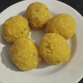 Vaishali Vora's cooksnap of when they made બુંદી ના લાડુ (Bundi Na Laddu Recipe In Gujarati).