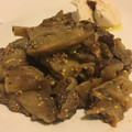 El cooksnap de Irene-Guirao cuando hizo Berenjenas estilo "Medio Oriente".