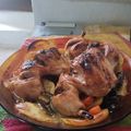 El cooksnap de Andres Miguel Morales Garcia cuando hizo Muslos de pollo con limón al horno🍋.
