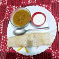 Kaniya Goel का कुकस्नैप जब उन्होंने डोसा (dosa recipe in Hindi) बनाया था।