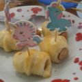Cooksnap Zaidatul Salwa semasa beliau membuat Prata Cocktail Sausage Croissant.