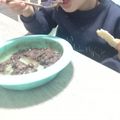El cooksnap de nico valerio cuando hizo Feijoada.