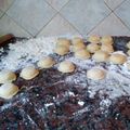 El cooksnap de mnoelialopez cuando hizo Masa para Sorrentinos.