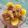El cooksnap de Tania Teixeira cuando hizo Manitas de cerdo en salsa.
