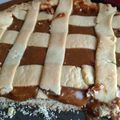 El cooksnap de Aylugalizio cuando hizo Pasta frola de dulce de leche.