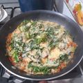 El cooksnap de Guillermo cuando hizo Guiso de acelga.