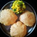 Anitha (Annie) 's cooksnap of when they made Aloo Puri.