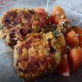 El cooksnap de Celeste Andreani cuando hizo Hamburguesas veganas de porotos de soja.