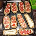 El cooksnap de Natalia Romano cuando hizo Berenjenas rellenas de verduras y pollo.