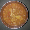 Vanika Agrawal's cooksnap of when they made Curry cabbage.