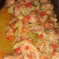 El cooksnap de González yamila cuando hizo Chorizos a la sidra.