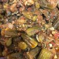 صورة من ام مني ، شاركها بعد تجربة وصفة بامية مع اللحم بعضمه 😋