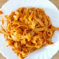 El cooksnap de Jorge Pichardo cuando hizo Tallarines con atún y tomate.
