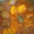 El cooksnap de Valeria Diaz cuando hizo Albóndigas con papas.