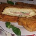 El cooksnap de Luzie cuando hizo Sándwiches tomate y mozzarella rebozado!💕.