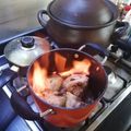 El cooksnap de Baconsabor cuando hizo Pollo al coñac.