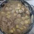 El cooksnap de Jonas Cobos cuando hizo Albóndigas con salsa de setas.