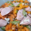 Cooksnap dari Christa Dyah Utami untuk resep Tumis Buncis Wortel Bakso Sosis a.k.a Cah Buncis Wortel