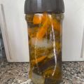 El cooksnap de AdriCocina cuando hizo Berenjenas en escabeche.