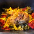 Cooksnap από Georgia στη συνταγή Κοτόπουλο με μουστάρδα και λαχανικά στη γάστρα