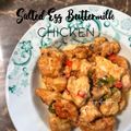 Cooksnap Kakak Faa semasa beliau membuat Salted Egg ButterMilk Chicken.