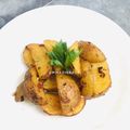 Cooksnap dari Dapur AmmaDisaa untuk resep Potato Wedges Panggang Teflon
