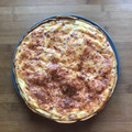 El cooksnap de AprendiendoDeCocina! 🎂🍅🥞🍜🍣 cuando hizo Quiche que jamón y queso.