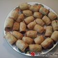 Cooksnap από christmast στη συνταγή Λουκανοπιτάκια μπουκιές με μέλι και μουστάρδα