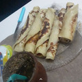 El cooksnap de selena toloza cuando hizo Panqueques rellenos de dulce de leche delicioso 😋.