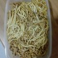 El cooksnap de ISaBEL CoRTÉS cuando hizo Espaguetis con salsa de tomate y carne picada.