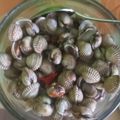 Cooksnap dari Amandini Pertiwi untuk resep Tumis Kerang Dara Kulit Pedas Manis