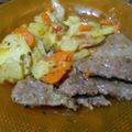 El cooksnap de any zanterdjian cuando hizo Bifes a la criolla con papas.