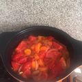 El cooksnap de Andrea Recaman cuando hizo Salsa de tomate casera.