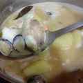 El cooksnap de Elena M cuando hizo Rape con gambas y almejas.