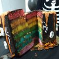 El cooksnap de Jessica Saldombide cuando hizo Torta Arco Iris.