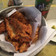 El cooksnap de Leslie Lusardi cuando hizo Pescado Frito con Ensalada Surtida.