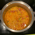 El cooksnap de Alfonso Martin cuando hizo Arroz con salchichas con thermomix.