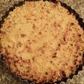 El cooksnap de Eugenia cuando hizo Crumble de manzanas.
