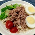 曾美凰 的 鮪魚拌麵（罐頭料理） cooksnap
