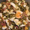 El cooksnap de marta landa cuando hizo Guisantes con bacon y huevo duro.