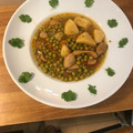 El cooksnap de Karolina Anna Kisieliñska cuando hizo Sepia guisada con patatas y guisantes.