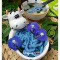 Cooksnap dari Ati Agus Sapto (Mom's Firza) untuk resep Cendol Beras Bunga Telang