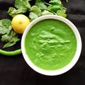 Deepa Rupani's cooksnap of when they made સીંગદાણા ધાણાભાજી ની ચટણી.