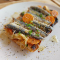 El cooksnap de Toni Martín cuando hizo Boquerones en escabeche con pimientos del piquillo confitados.