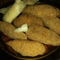 El cooksnap de Agueda Gómez cuando hizo Croquetas hechas de la carne del cocido😋 con bechamel ligera Thermomix😜😜.