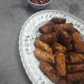 صورة من E7sas❤، شاركها بعد تجربة وصفة لفايف النقانق المقرمشه بالخبز 😋اللبناني ولا ارووووووع