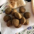 Layla (lulu)'s cooksnap of when they made Falafel with hummus and tahini salad what 3 recipes yummy.