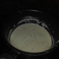 El cooksnap de Rocío cuando hizo Salsa roquefort.